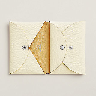 Calvi Duo Compact verso card holder | Hermès Singapore