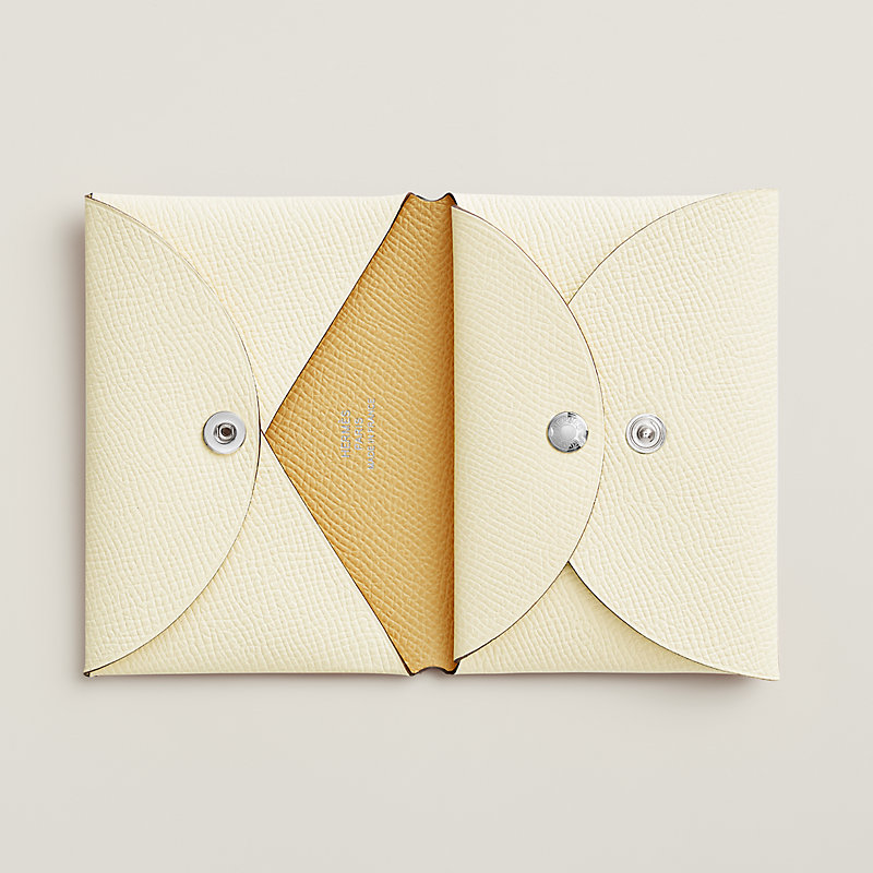 ☆HERMES☆入手困難☆お洒落Calvi Duo Compact Verso/Epsom Calvi Duo Compact verso card holder | Hermès Singapore