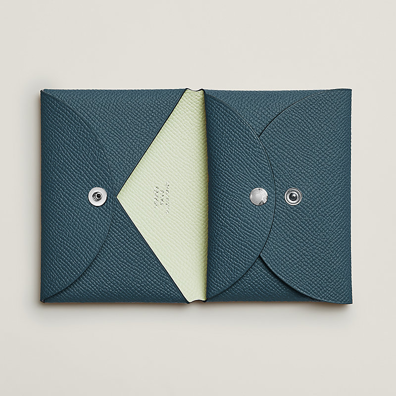 【HERMES】シンプル♪Calvi Duo Compact カードホルダー Calvi Duo Compact card holder | Hermès USA