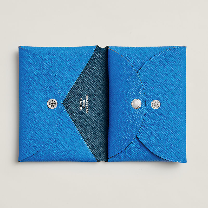 Calvi Duo Compact verso card holder | Hermès Singapore