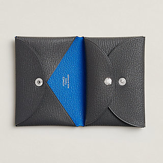 Calvi Duo Compact verso card holder | Hermès Singapore