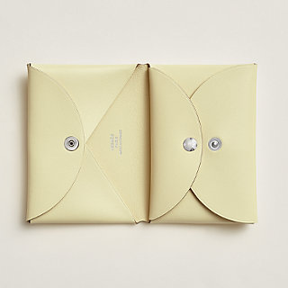 Calvi Duo 컴팩트 카드 홀더 | Hermès - 에르메스 대한민국