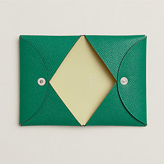 使いやすい☆便利【HERMES】Calvi Duo Compact カードホルダー Calvi Duo Compact card holder | Hermès USA