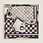 Camails a Carreaux scarf 90, View: Flat, flat, view 1 of 3