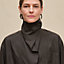 Camicia collo drappeggiato, Vista: Immagine prodotto indossato, worn, vista 4 su 6