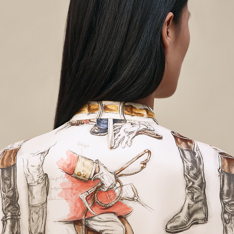 Camicia stampa “A Propos de Bottes”, Vista: , vista 6 su 7