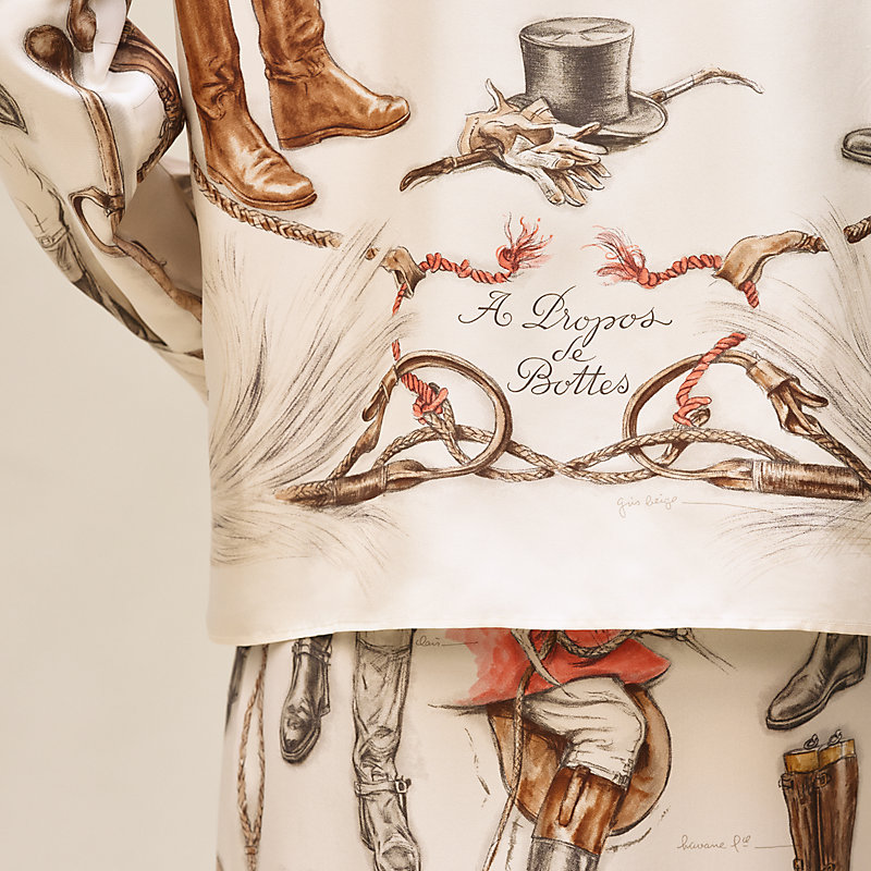Camicia stampa “A Propos de Bottes”, Vista: , vista 7 su 7