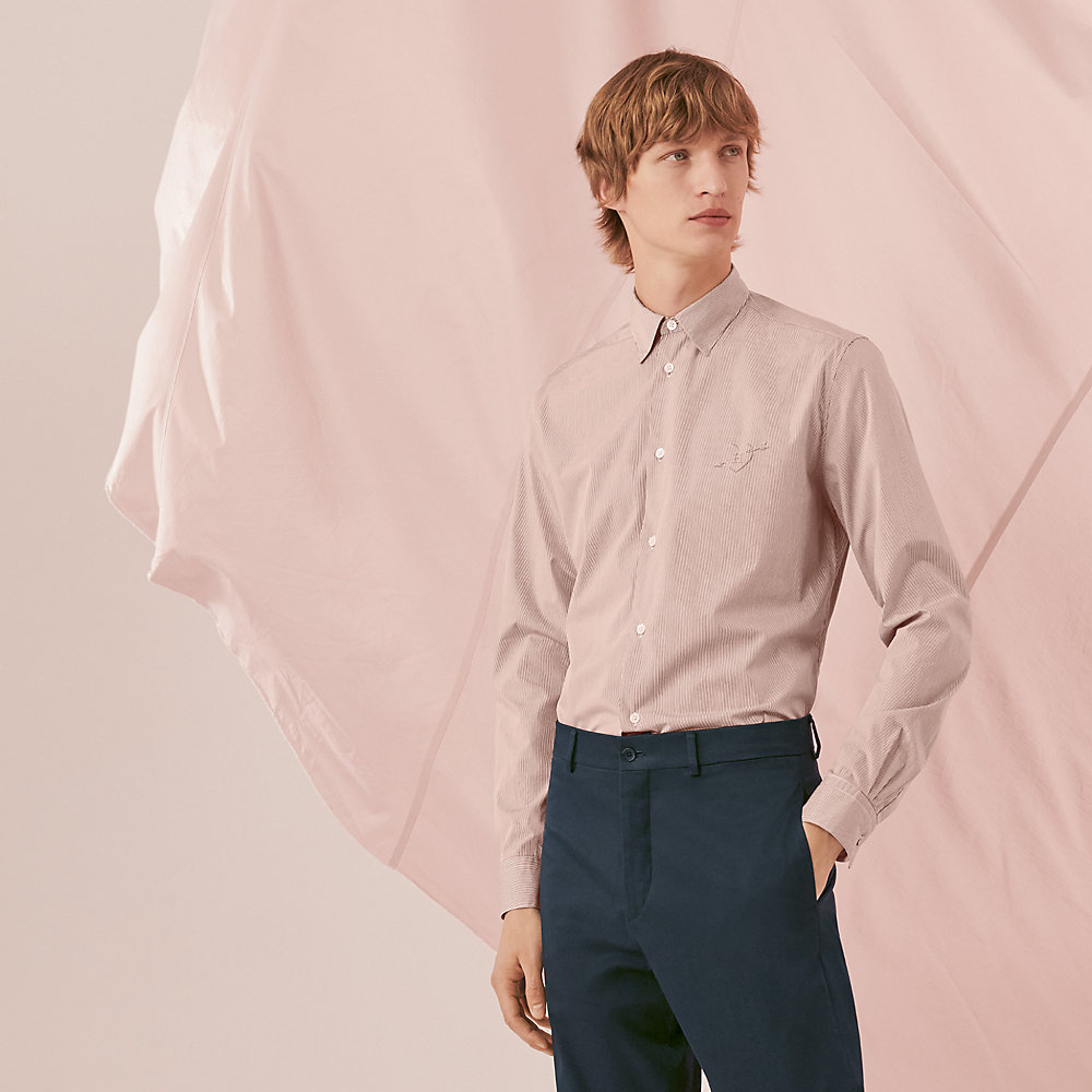 Camisa de corte ajustado con estampado \
