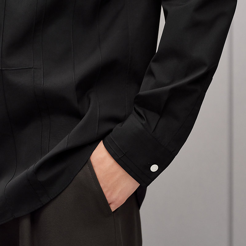 Camisa de corte recto "Nervures H"