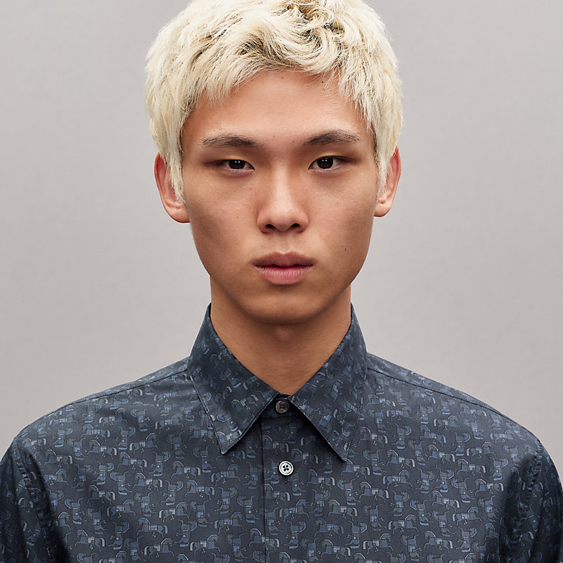 Camisa de corte recto "Quadrigalop"