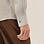 Camisa de corte reto com colarinho abotoado, Exibir: Sendo usado, worn, visualizar 5 de 5