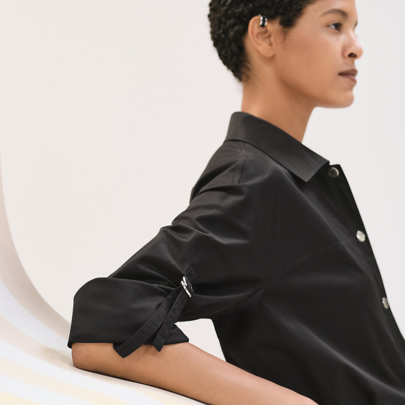 Camisa de inspiración utilitaria