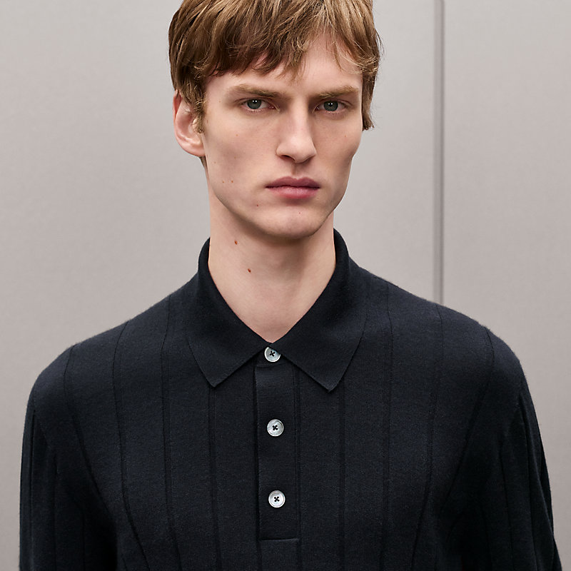 Camisa polo "Côtes et Maillons", Exibir: , visualizar 4 de 5
