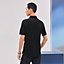 Camisa polo de botão com bordado "H", Exibir: Sendo usado, worn, visualizar 2 de 3
