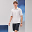 Camisa polo "Piqûres sellier", Exibir: Sendo usado, worn, visualizar 1 de 3
