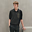 Camisa polo "Poche ombrée", Exibir: Sendo usado, worn, visualizar 2 de 4