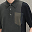 Camisa polo "Poche ombrée", Exibir: Sendo usado, worn, visualizar 4 de 4