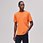 Camiseta com bordado "H", Exibir: Sendo usado, worn, visualizar 1 de 3