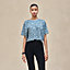 Camiseta estilo cropped estampado "Maillon Équestre", Vista: Ver artículo puesto, worn, vista 2 de 4