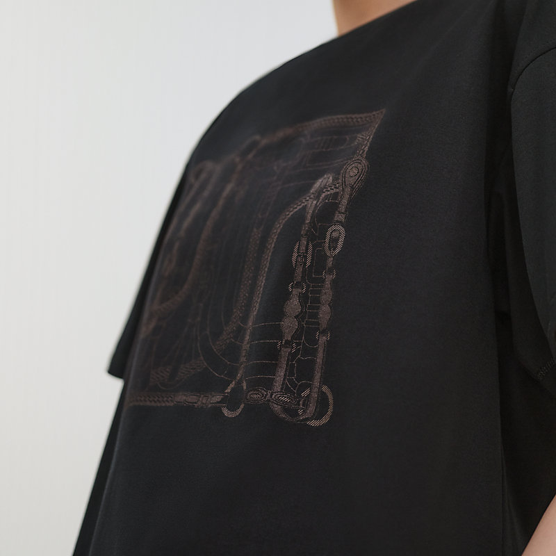 Camiseta micro con estampado