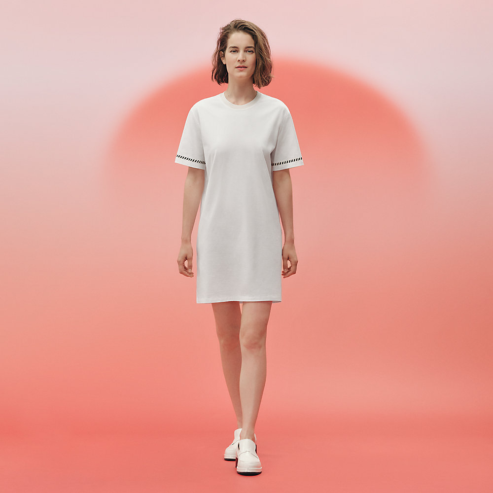 "Canoe" Printed dress Hermès UK