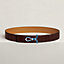Cap belt buckle & Leather strap 38&nbsp;mm, View: , view 1 of 2