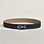 Cap belt buckle & Reversible leather strap 38&nbsp;mm, View: , view 2 of 3