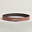 Cap belt buckle & Reversible leather strap 38&nbsp;mm, View: , view 1 of 3