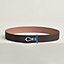 Cap belt buckle & Reversible leather strap 38&nbsp;mm, View: , view 2 of 3