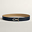 Cap belt buckle & Reversible leather strap 38&nbsp;mm, View: , view 1 of 3