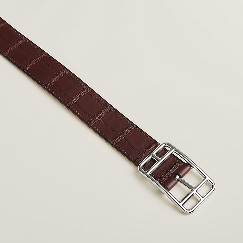 PHIGVEL ★HICKOK BELT ★32 ★D.BROWN×SILVER PHIGVEL Hickok Belt Brown x Silver