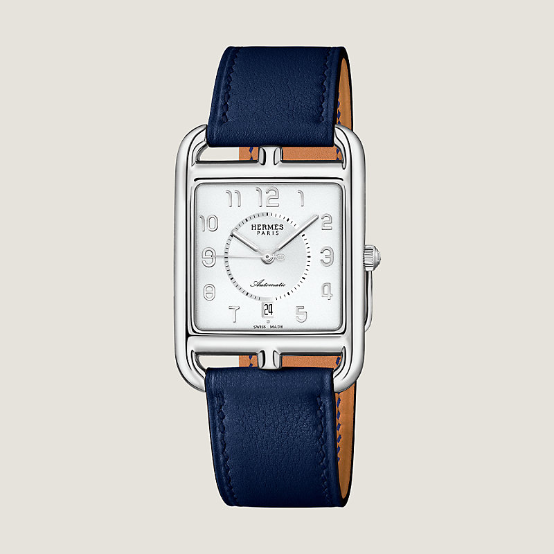 Blue deals leather watch