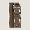 View: Flat, Cape Cod Large model 37 mm Double Tour Watch Strap