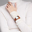 Cape Cod Large model 37&nbsp;mm Double Tour Watch Strap, View: Worn, worn, view 3 of 3