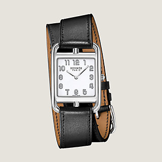 Hermes Naturel Barenia PM Double Tour Watch Strap