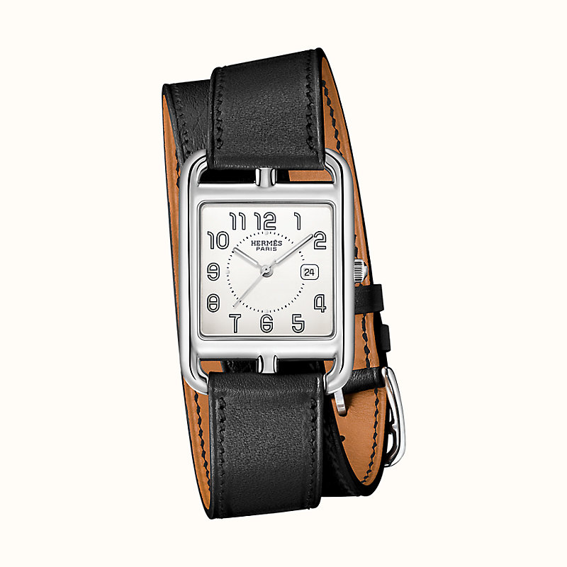 hermes double wrap watch