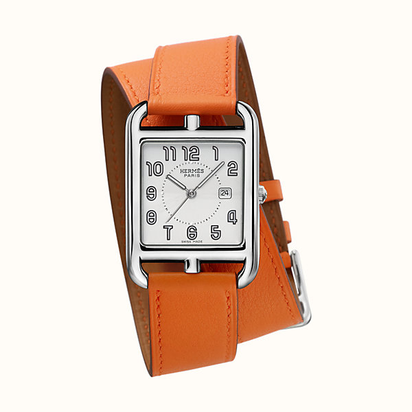 hermes orange watch