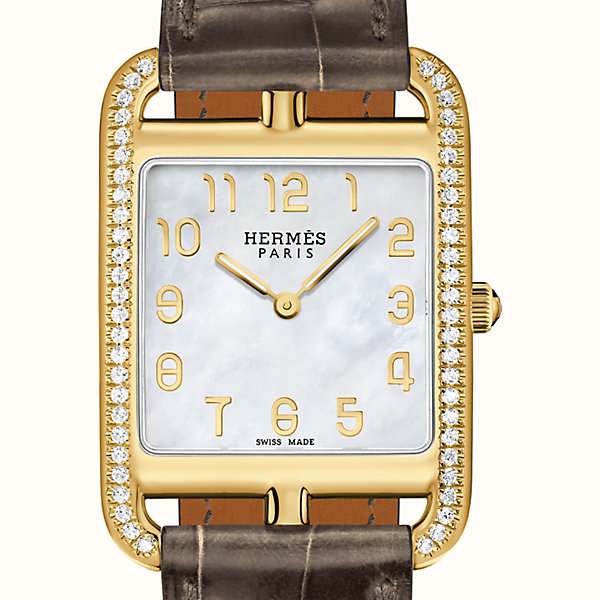 hermes cape cod diamond watch