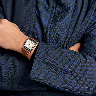 hermès paints in twilight colors with the cape cod crépuscule watch