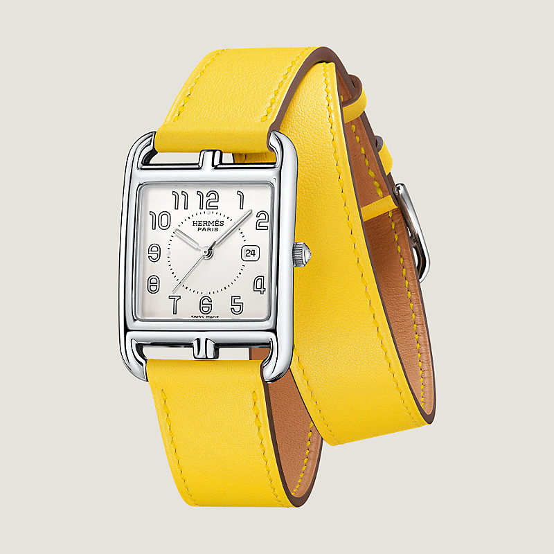hermes cape cod watch gold