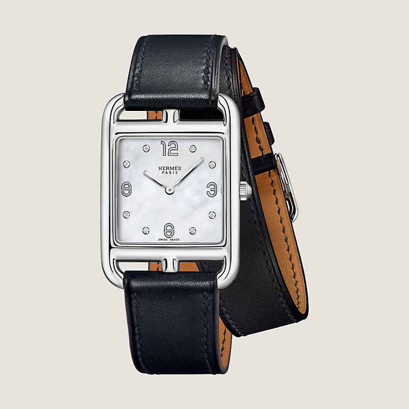 HERMÈS CAPE COD MAXI Quartz 33mm Steel Watch