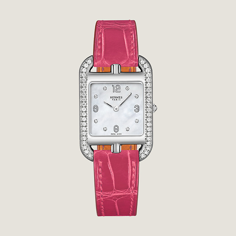 Hermes cape cod online diamond watch