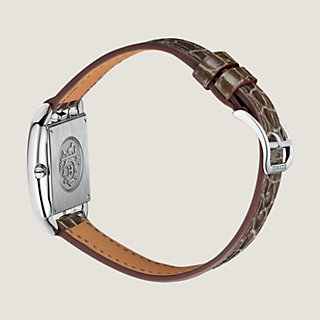 Cape cod diamants watch Hermès Brown in Steel - 29779256