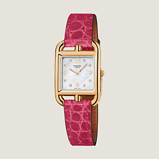 Hermès 'Cape Cod' Diamond Watch in 18K Rose Gold, 29 #515308