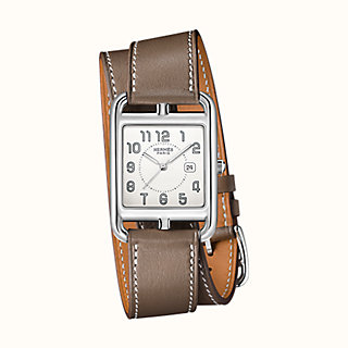 hermes cape cod watch double strap