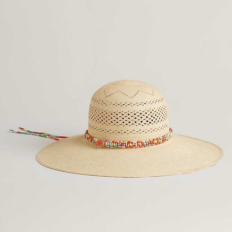 Vista: Immagine prodotto indossato, Cappello Bohème Silk