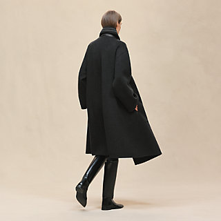 Car coat - Grey | Hermès Australia