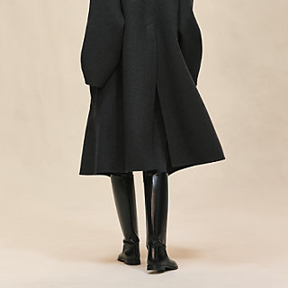 ▲未使用 HERMES 23AW Quilted car coat 44 H