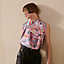 Caracteristick double face scarf 90, View: Worn, worn, view 3 of 6