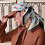 Caracteristick double face scarf 90, View: Worn, worn, view 1 of 6
